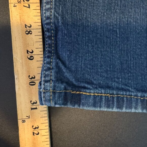 Men's Levi's 514 Slim Straight Fit Dark Wash Denim Jeans, W36 L32 - Picture 6 of 6